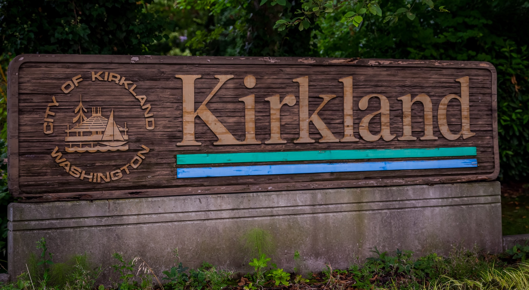 City of Kirkland sign